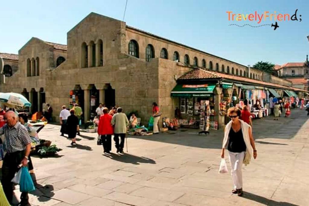 Appartamento Piso Completo Ideal Para Parejas O Grupos De 4- Gp2A San Giacomo di Compostella Esterno foto